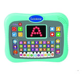 Tablette éducative bilingue parlante ABC avec touches tactiles et écran LED pour illustrer les interactions avec le jeu en anglais