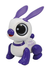 Power Rabbit Mini - Robot lapin avec effets lumineux et sonores, contrÙle par claquement de main, rÈpÈtition