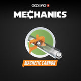 Coffret de construction - GEOMAG - Mechanics Challenge Goal! - 96 pieces - Magnétique - Jeu interactif - Plastique recyclé