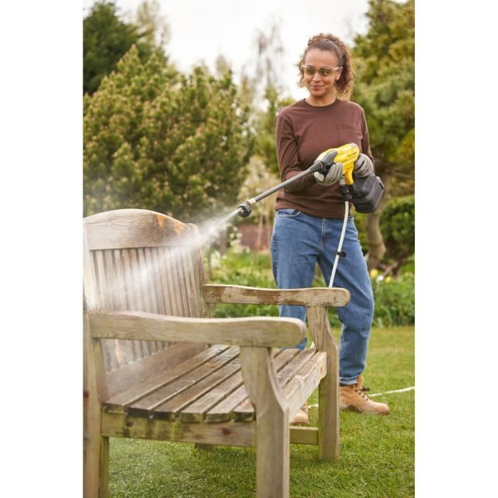 Nettoyeur a pression - Stanley Fatmax - SFMCPC93B-XJ - 24 bars - 18V - Avec buse 5 en 1 - Sans batterie