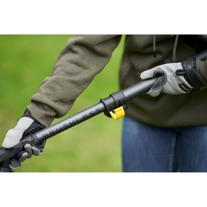 STANLEY FATMAX - COUPE BORDURES 18V BRUSHLESS 33CM - Fourni avec une bobine, un chargeur et une batterie 4AH