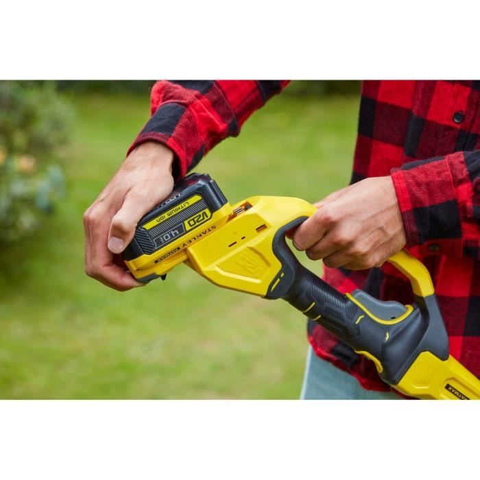 STANLEY FATMAX - ELAGUEUR SUR PERCHE 18V  - Fourni avec un chargeur et une batterie 4AH
