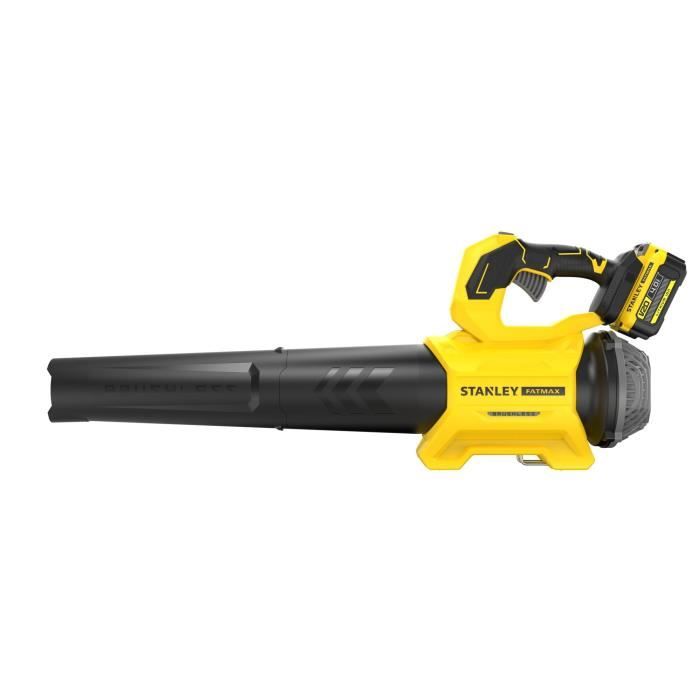 STANLEY FATMAX - SOUFFLEUR AXIAL 18V avec mode boost - Fourni avec un chargeur et une batterie 4AH