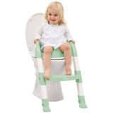 RÈducteur WC - THERMOBABY - KIDDYLOO - Vert CÈladon - Ajustable