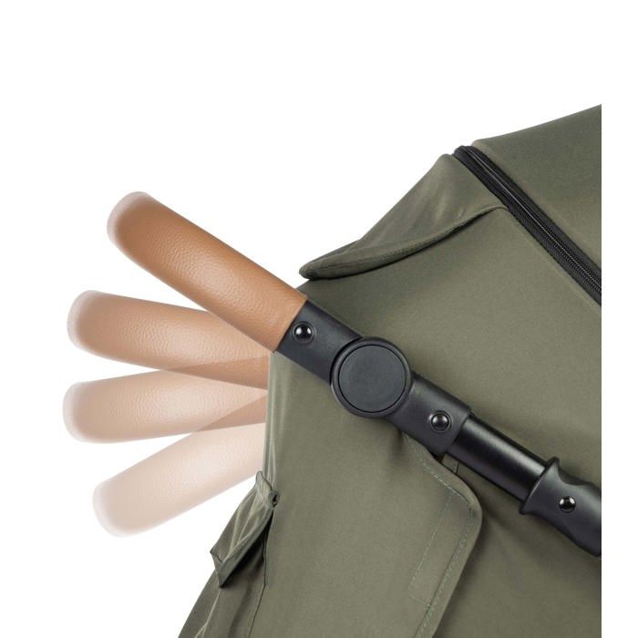 BEBECONFORT Poussette canne compacte Ingenious - Avec position allongée - De la naissance a 4 ans (Jusqu'a 22 kg), Mineral Green