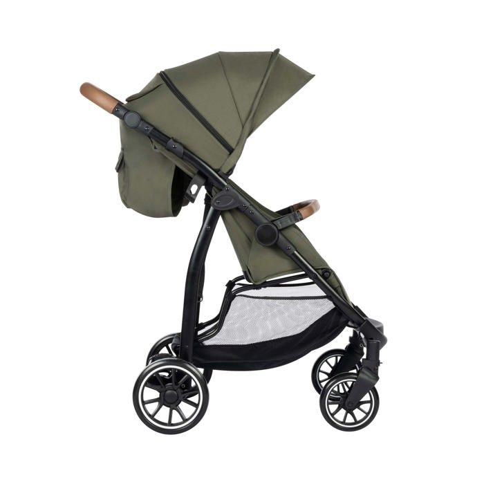 BEBECONFORT Poussette canne compacte Ingenious - Avec position allongée - De la naissance a 4 ans (Jusqu'a 22 kg), Mineral Green