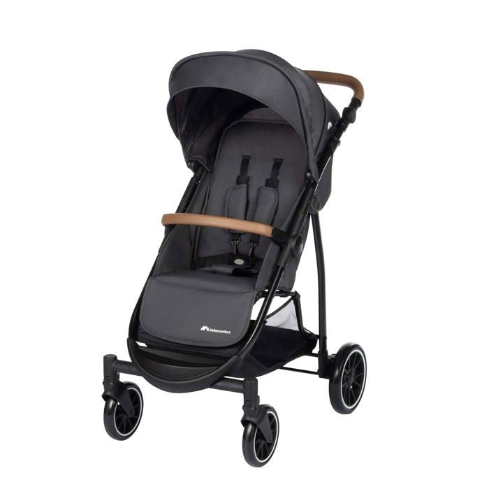 BEBECONFORT Poussette canne compacte Ingenious - Avec position allongée - De la naissance a 4 ans (Jusqu'a 22 kg), Mineral Graphite