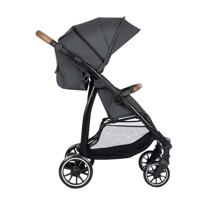 BEBECONFORT Poussette canne compacte Ingenious - Avec position allongée - De la naissance a 4 ans (Jusqu'a 22 kg), Mineral Graphite
