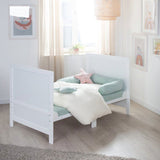 Lit bébé évolutif - 70 x 140 cm - ROBA - EASY SLEEP - Blanc laqué