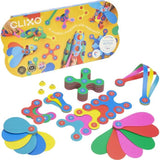 Rainbow Pack CLIXO - GIPSY TOYS - Jeu de Construction Magnétique, Flexible, Durable et Imaginatif -  42 pcs - Des 4 ans