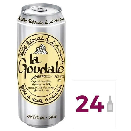 La Goudale Blonde - Biere blonde - Canette 24x50cl