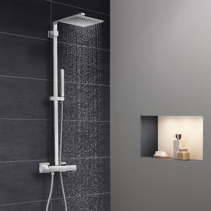 Flexible de douche - GROHE - VitalioFlex - 1,5 m - Métal - Chromé