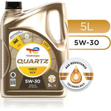 Huile moteur - TOTALENERGIES - Quartz Ineo RCP 5W-30 - 5L