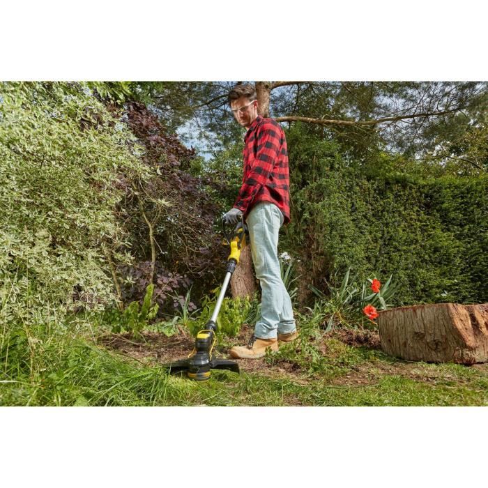 Coupe-bordure électrique sans fil - Stanley Fatmax - SFMCST933B-XJ - 18V - 33 cm - Sans batterie