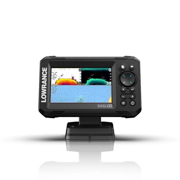 Combiné GPS sondeur - LOWRANCE - Eagle 5 - Avec sonde 83/200