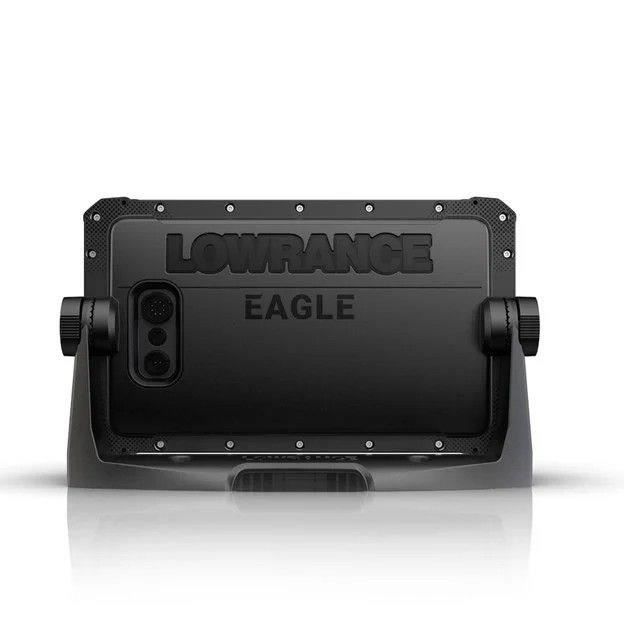 Combiné GPS sondeur - LOWRANCE - Eagle 9 - Sonde HDI - Écran IPS - Résistance IPX7