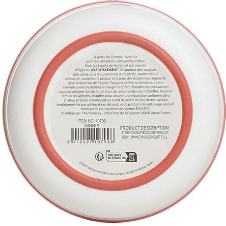 Coffret repas - THERMOBABY - 3 pieces - Bol, assiette et gobelet - Minnie