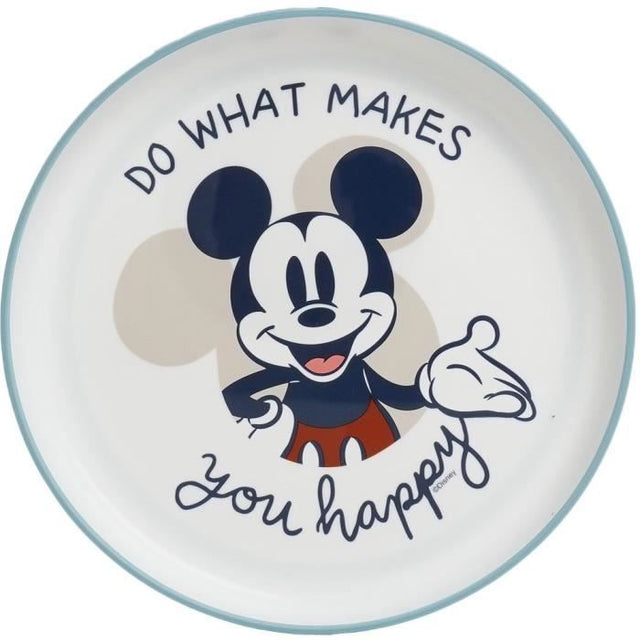 Coffret repas - THERMOBABY - 3 pieces - Bol, assiette et gobelet - Mickey