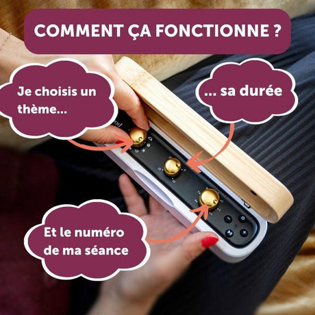 Box méditation Mood - MORPHEE - 600 audios - 10 themes