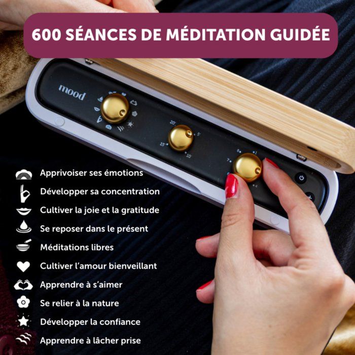 Box méditation Mood - MORPHEE - 600 audios - 10 themes