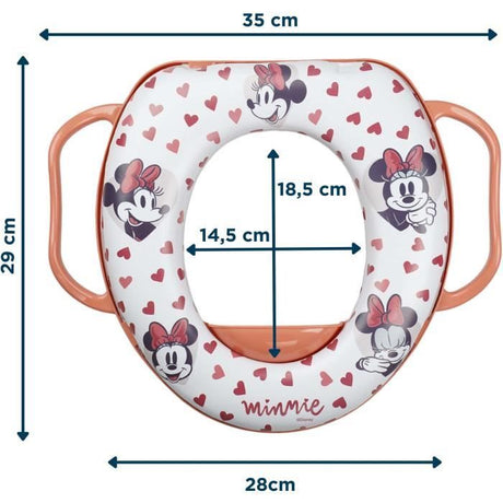 Réducteur WC - THERMOBABY - Confort avec poignées - Minnie
