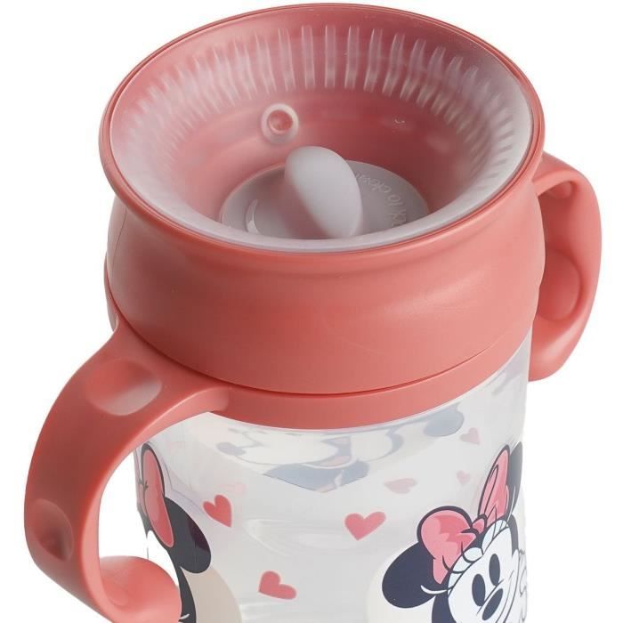 TASSE D'APPRENTISSAGE 360 DEGRES - 360 training cup with lid MINNIE