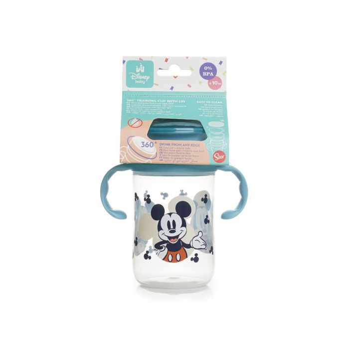 Tasse d'apprentissage - THERMOBABY - 360 degrés - Avec disque antifuite - Minnie