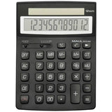 Maul ECO 950 Calculatrice de bureau noir Ecran: 12 solaire (l x H x P) 155 x 210 x 33 mm