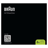 Cartouche de nettoyage - BRAUN - CCR6 Recharges clean & renew - Pour station SmartCare - Pack de 6