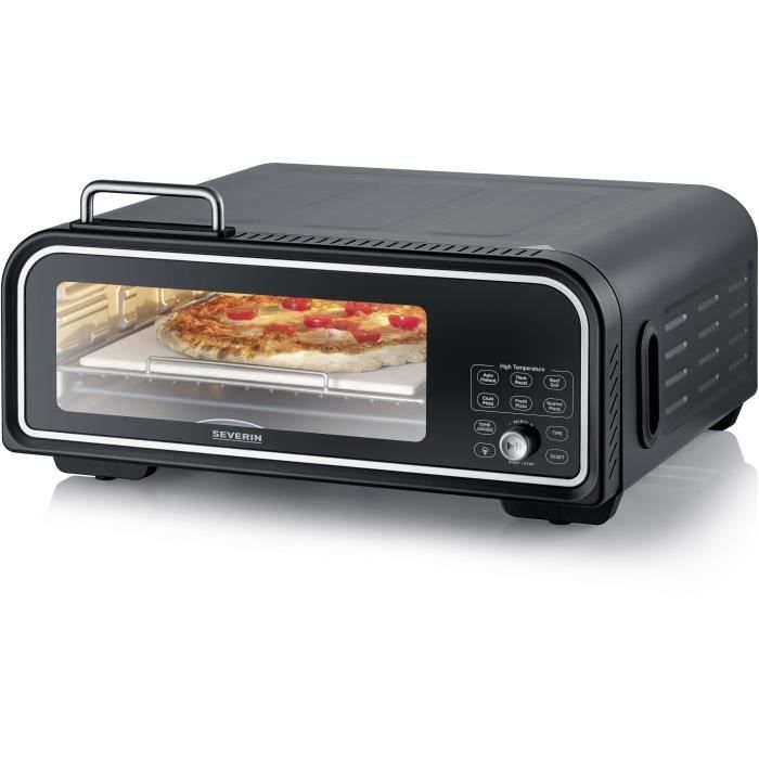 Four a pizza SEVERIN - PG8575 - Pierre a pizza diametre 29cm - Capacité 18L - 2000W