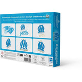 Puzzle 3D - MEGABLEU - Écusson Olympique de Marseille - 40 pieces - Des 7 ans