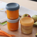 Coffret de 4 portions repas en verre - BEABA - Sunrise Color mix - 250 ml
