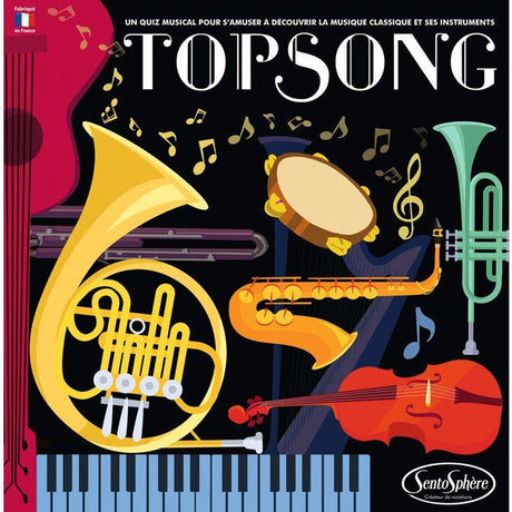 Eveil sensoriel - SENTOSPHERE - Topsong - Reconnaître les grands airs de musique classique - 46 instruments de musique - Des 8 ans