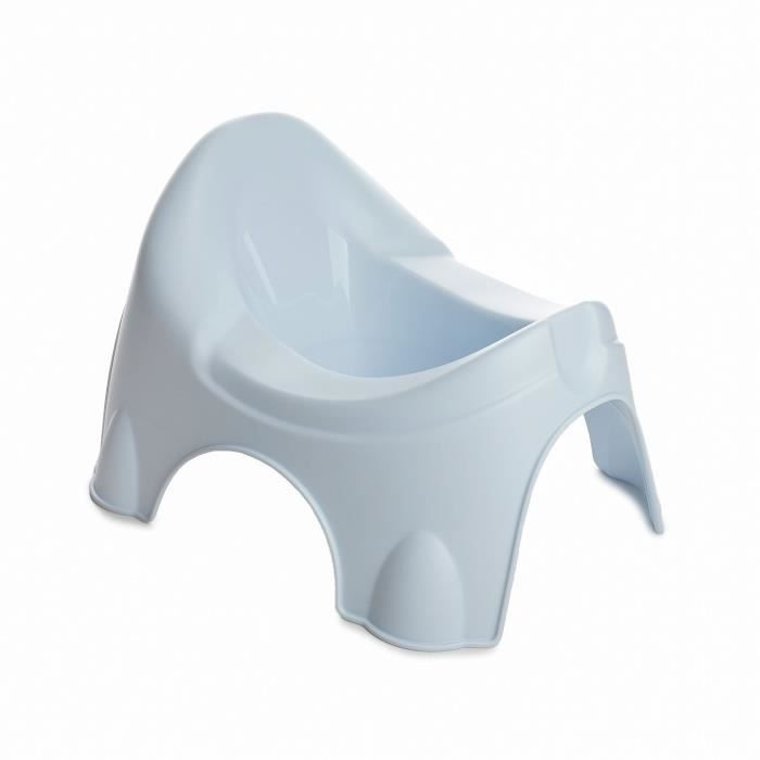 Pot - THERMOBABY - INITIO - Fleur Bleue - Sans écuelle, ergonomique et confortable