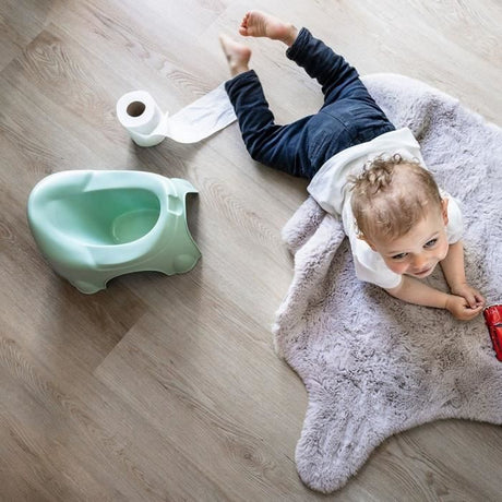 Pot - THERMOBABY - INITIO - Rose Poudre - Sans écuelle, ergonomique et confortable