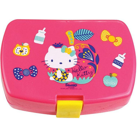 Lot vaisselle - FUN HOUSE - HELLO KITTY - Verre, Assiette creuse Ř16 cm, Asiette Ř22 cm, Couverts, Gourde, Boîte a goűter