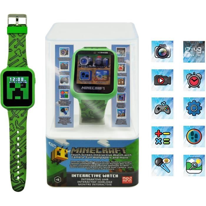 Montre interactive - KIDS LICENSING - MIN4045 - Multifonctions - Caméra selfie - Jeux intégrés
