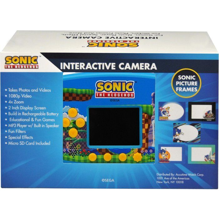 Camera interactive - KIDS LICENSING - Sonic - Des 3 ans