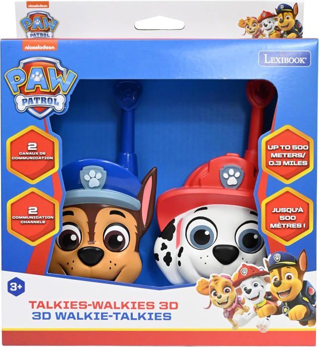 Talkies-walkies Pat'Patrouille 3D