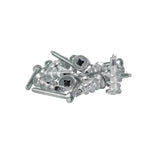 Chevilles Autoforeuses - RAPID - Métal pour Cloison Plâtre 6-16mm - Lot 10 - Charge Max 5 kg - Sans Perçage - (5001558)