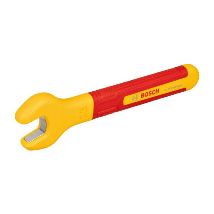 Clé plate VDE - BOSCH - 13 mm - Inclinée a 15° - Isolée jusqu'a 1000 V - Ergonomique