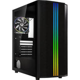 OUTLET BoÓtier Semitower atx saber mesh rgb noir + fenetre bitfenix