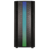 Boîtier Semitower - Bitfenix - Saber Mesh RGB - Noir - 4 baies internes - Refroidissement par air