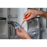 Tournevis VDE - BOSCH - SL3,5x75 - Isolé jusqu'a 1000V - Manche ergonomique - Embout plat