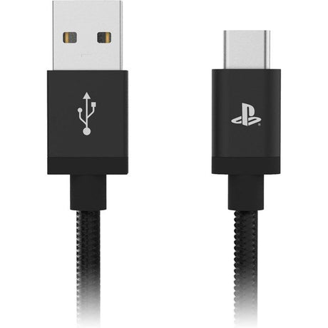 Câble de charge USB-A a USB-C - Hori - PlayStation pour manette DualSense PS5 - Puissance 5 V/3 A- Longueur 3 m - Noir