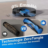 ECOVACS Aspirateur Robot DEEBOT N20 Pro Plus, Robot Aspirateur Laveur 8000Pa avec vidange Automatique poussire, Batterie 300 Min