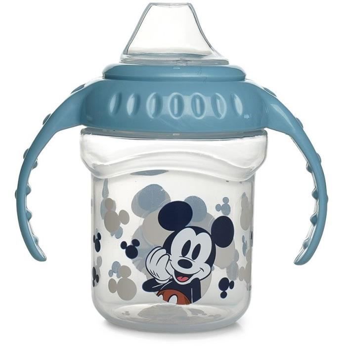 TASSE A POIGNEES 250 ML BEC SILICONE MICKEY COLLECTOR