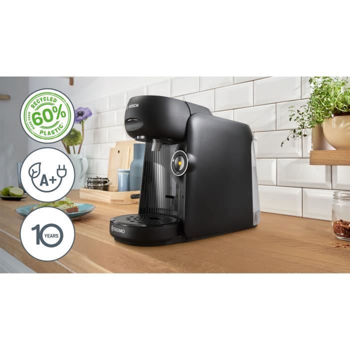 Machine a café multi-boissons - BOSCH - TASSIMO - T16 Finesse noir - 1400 W