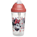Tasse a paille - THERMOBABY - 295 ml - Anti-fuites - Clip - Minnie