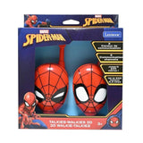Talkies-walkies - LEXIBOOK - Spiderman 3D - Portée 200m - Design ergonomique - 2 canaux